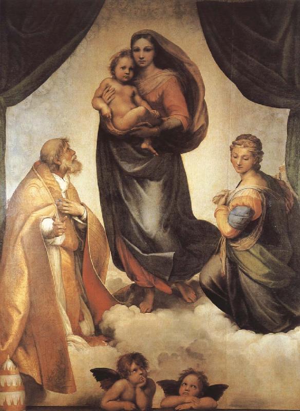 RAFFAELLO Sanzio The virgin mary